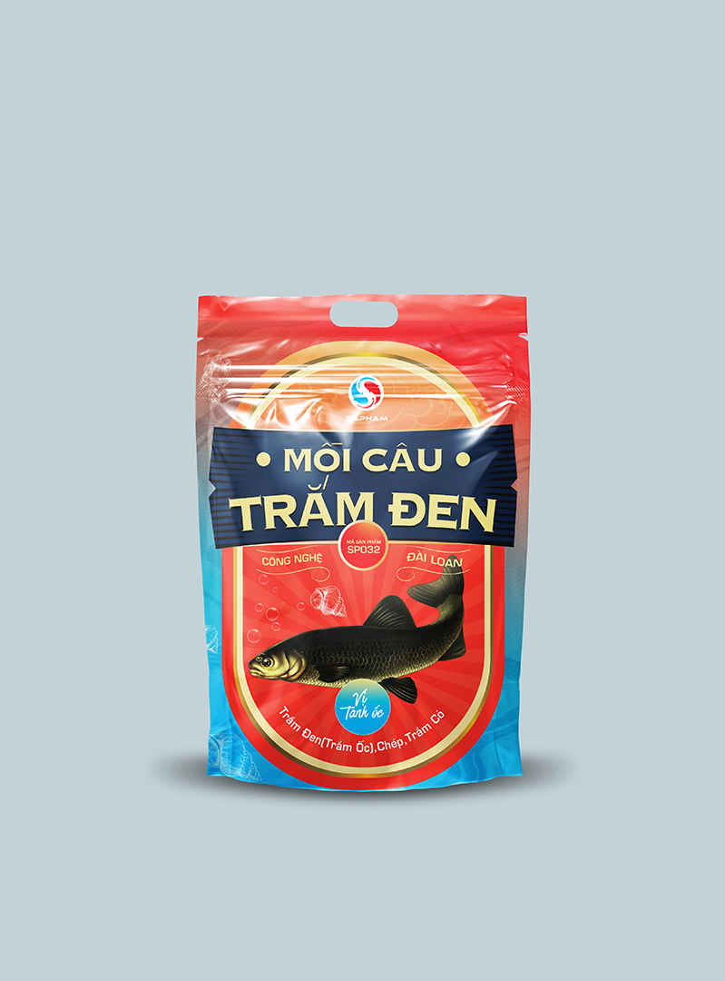 Mồi câu trắm đen vị tanh